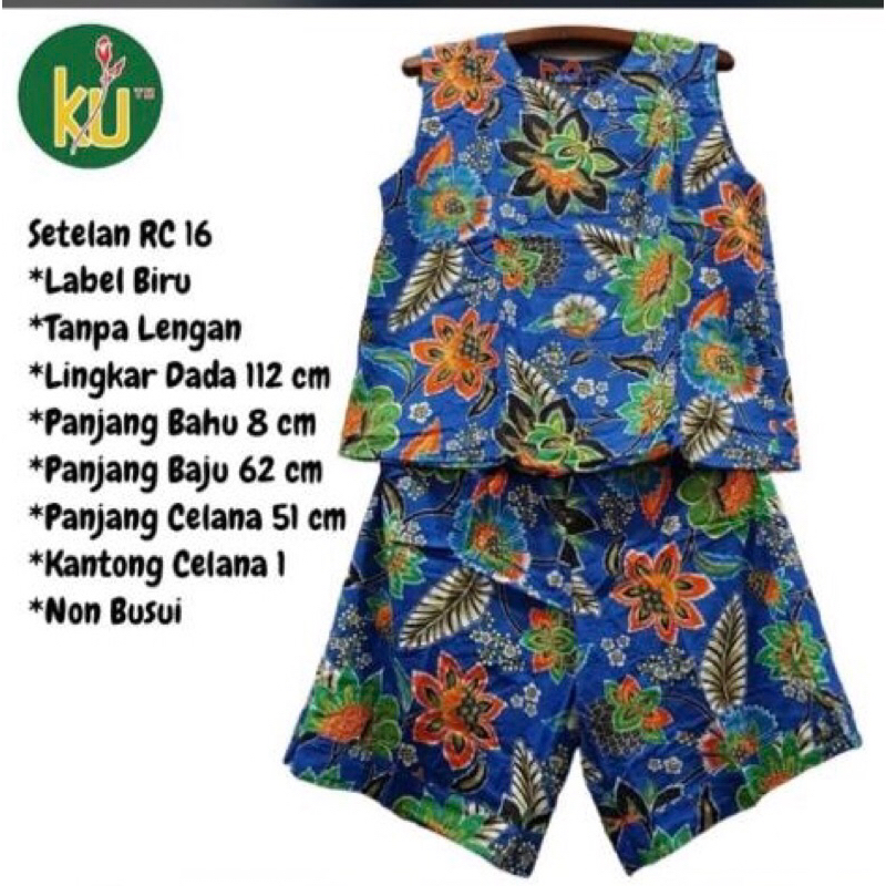 Setelan batik kulot kensy Kencana Ungu, Aladin,gajah putih