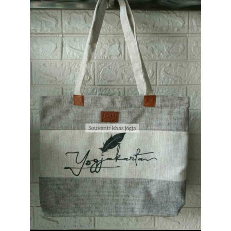 TERMURAH totebag khas jogja|| tas slempang oleh-oleh khas jogja..