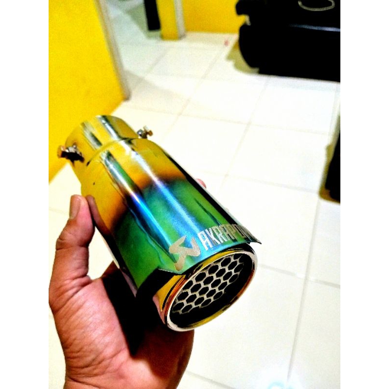 knalpot variasi atau tailpipe variasi knalpot mobil Akrapovic