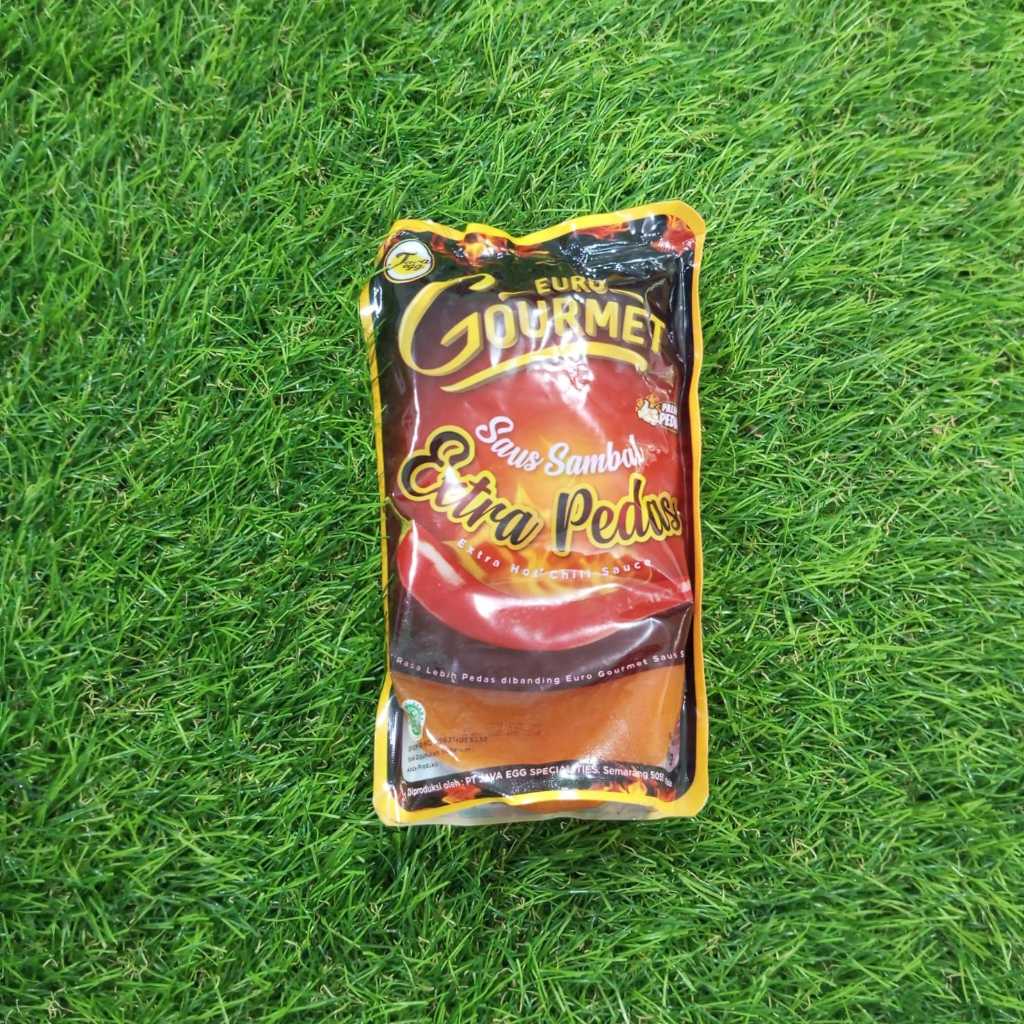 

Gourment saus sambel Extra Pedas 500 gr