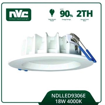 Downlight LED 18 Watt 4000K NVC NDLLED9306E