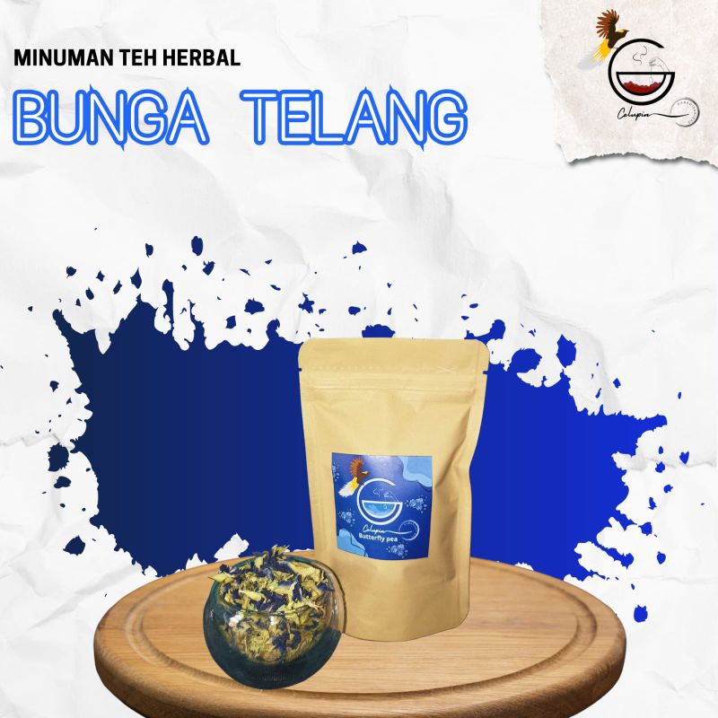 

Teh Bunga Telang (Butterfly pea) isi 5 kantong teh