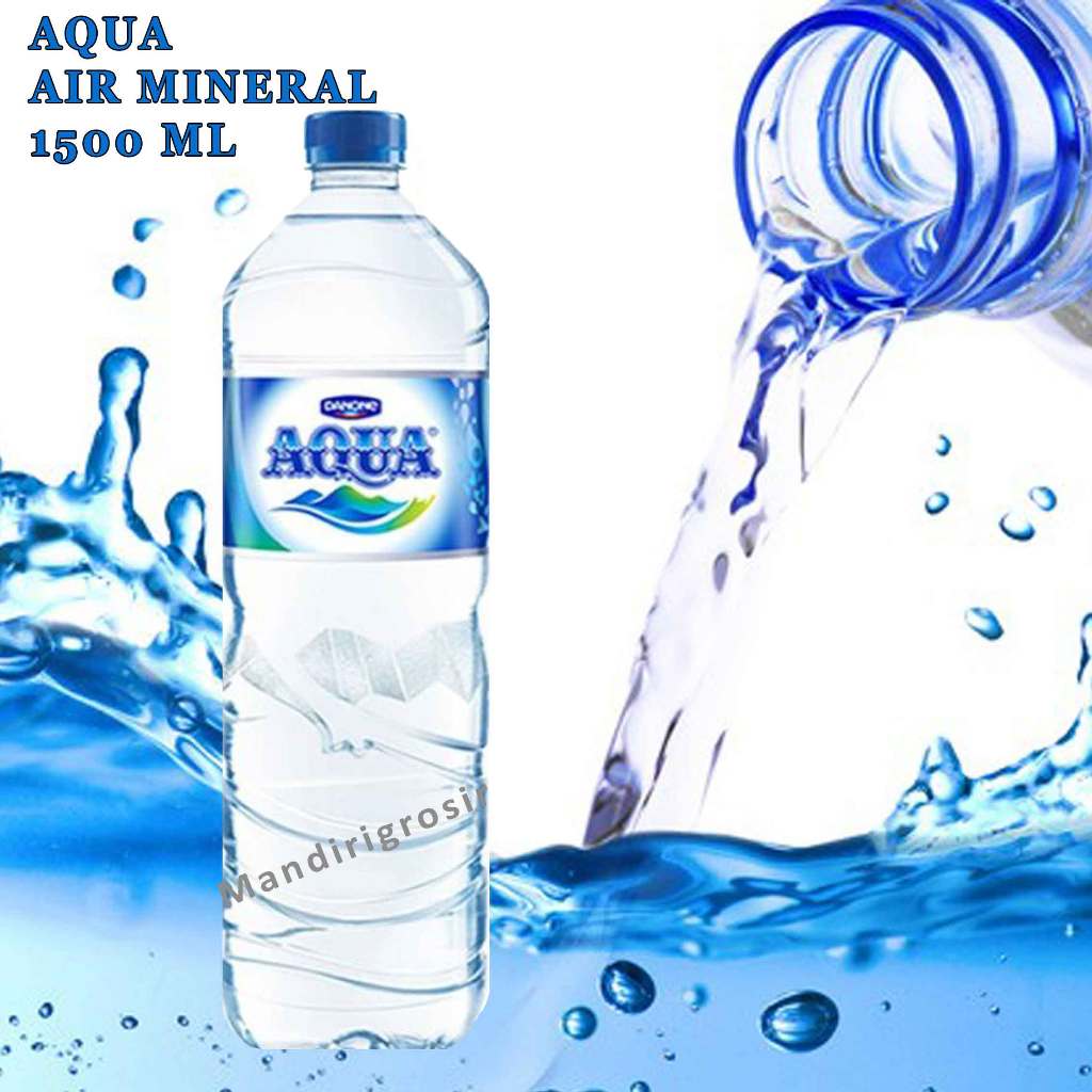 

Air Mineral * Aqua * Minuman Kemasan Botol * Air Putih * 1500ml