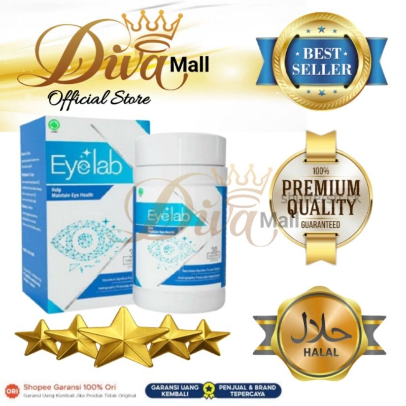 EYELAB ASLI ORIGINAL EYELAB OBAT MATA MINUS PLUS SILINDER GLUAKOMA RABUN DAN KATARAK DIJAMIN CEPAT S