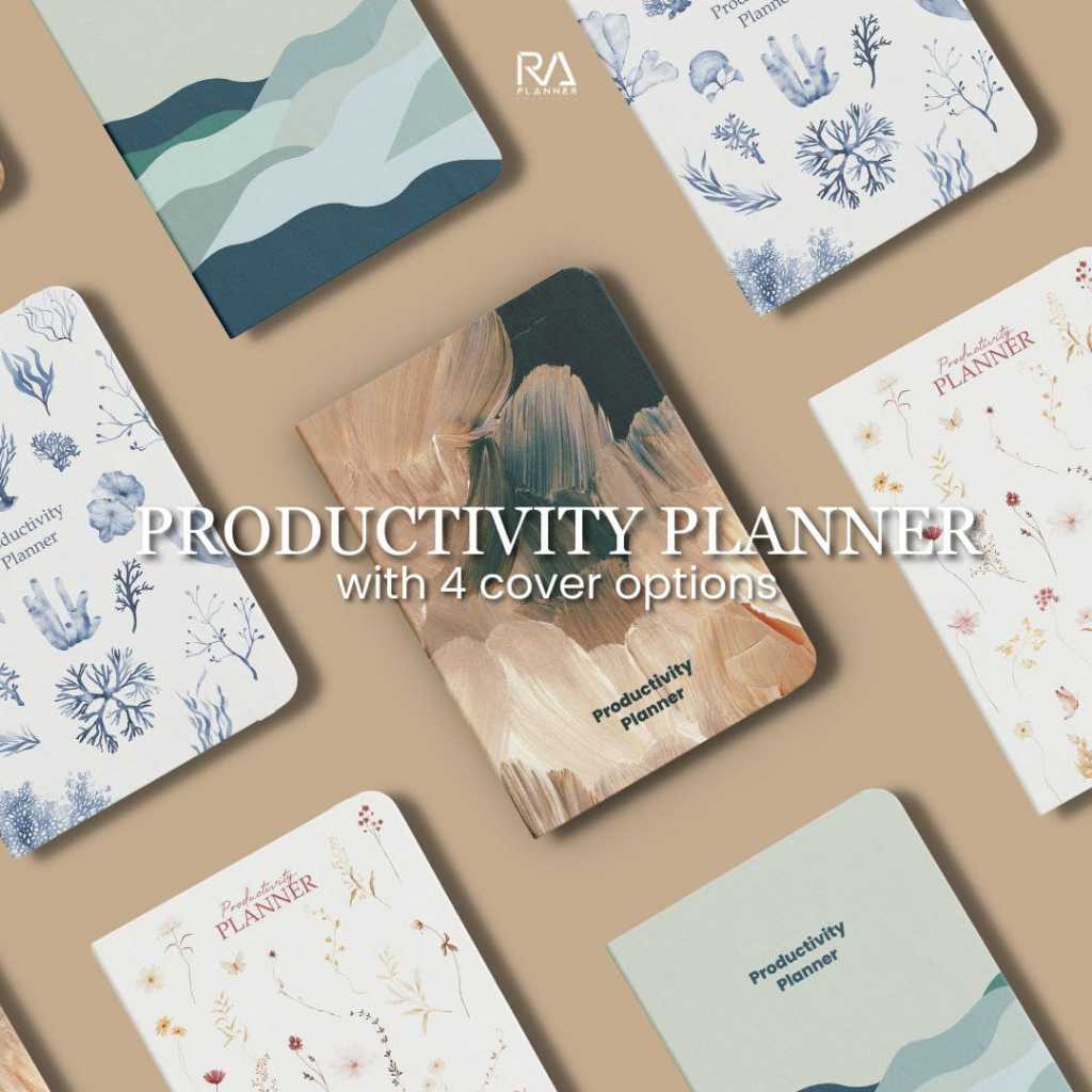 

Ready Stock PRODUCTIVITY PLANNER 2023 series Planner by RA