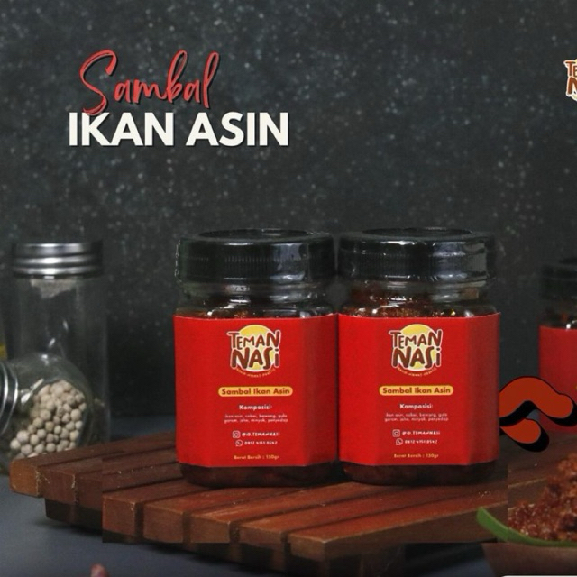 

TEMAN NASI - Sambal Ikan Asin (Paket Bundle) Isi 2