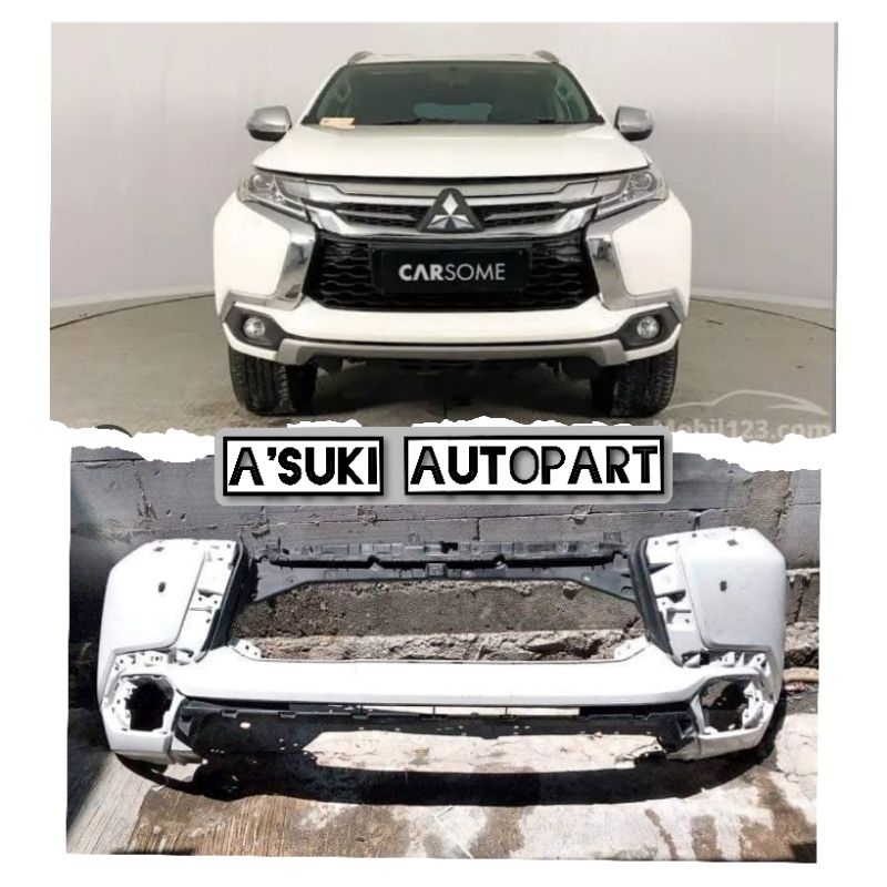 Bemper bumper depan pajero sport 2018-2020