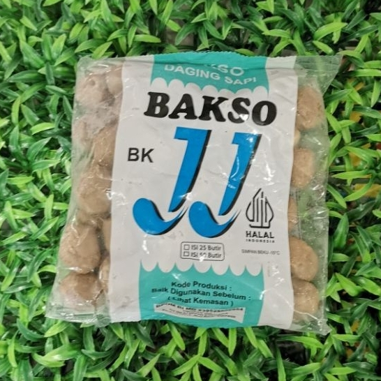 

Bakso JJ BK Bakso Daging Sapi Kasar/Urat Biru - Isi 50 pcs - Berat 550 gr