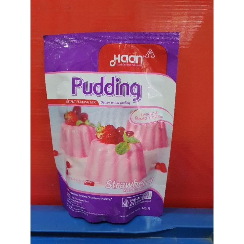 

Haan Pudding Instan Pudding Mix Rasa Strawberry 145gr