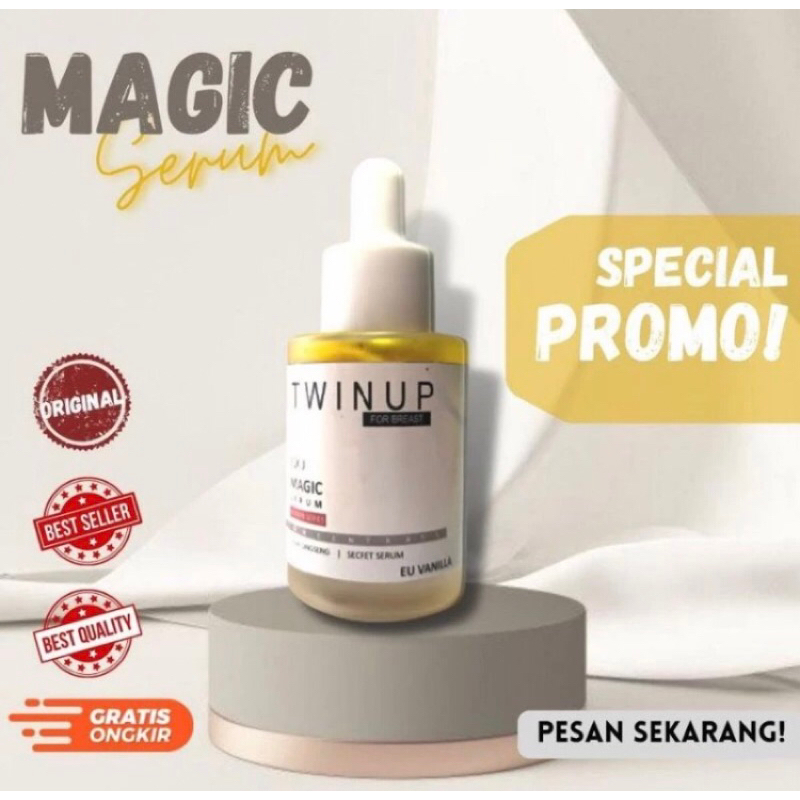 Serum Twinup Breast Serum magic Twinup 30ml Pembesar Payudara & Pengencang Payudara Murah Tanpa Efek