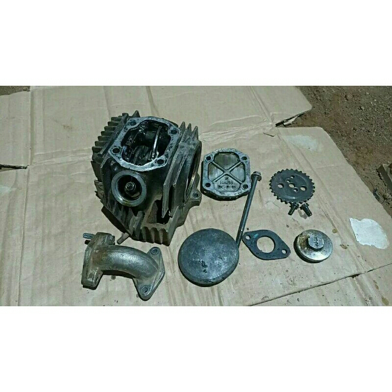 Blok kop head Honda grand prima Supra x original
