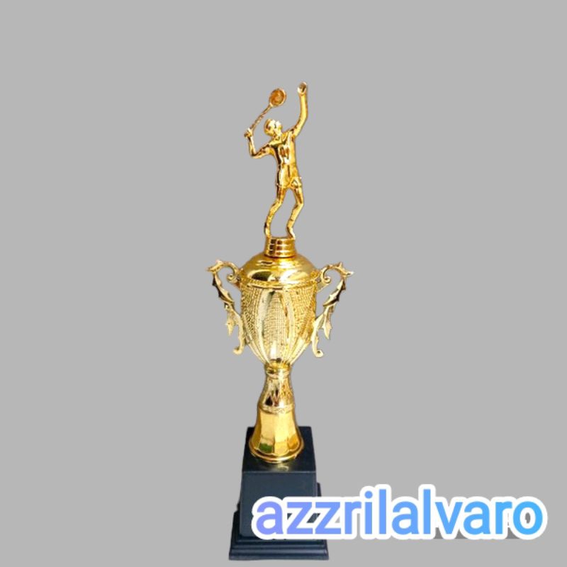 PIALA trophy CK18 BADMINTON SATUAN 42CM