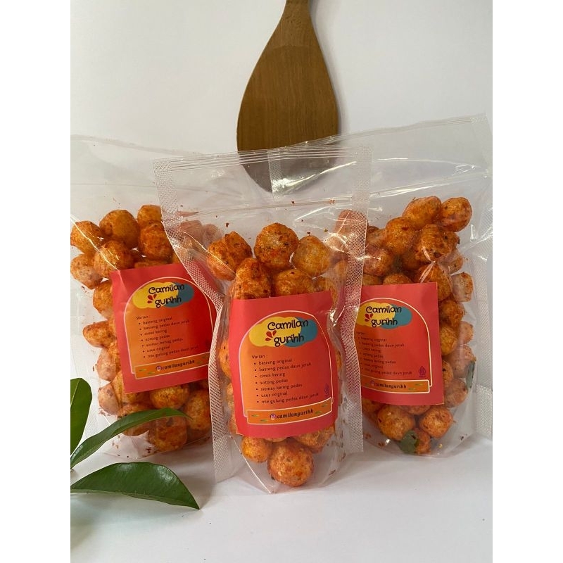 

Cimol kering pedas daun jeruk (50gr, 100gr)