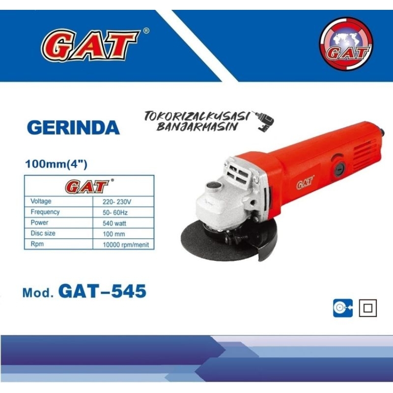 mesin gerinda listrik GAT 545