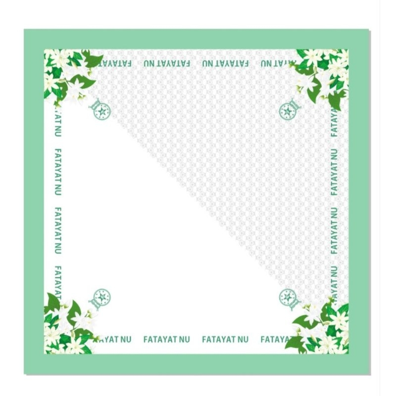 Kerudung Segiempat Fatayat NU baru/Hijab Segiempat Fatayat NU baru/Segiempat Fatayat NU