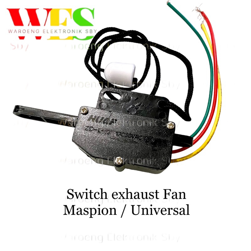 SAKLAR TARIKAN KIPAS HEXOS / SWITCH EXHAUST FAN MASPION