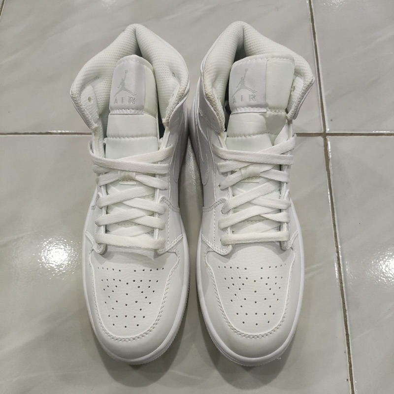 Rekber Aj 1 Mid Triple White