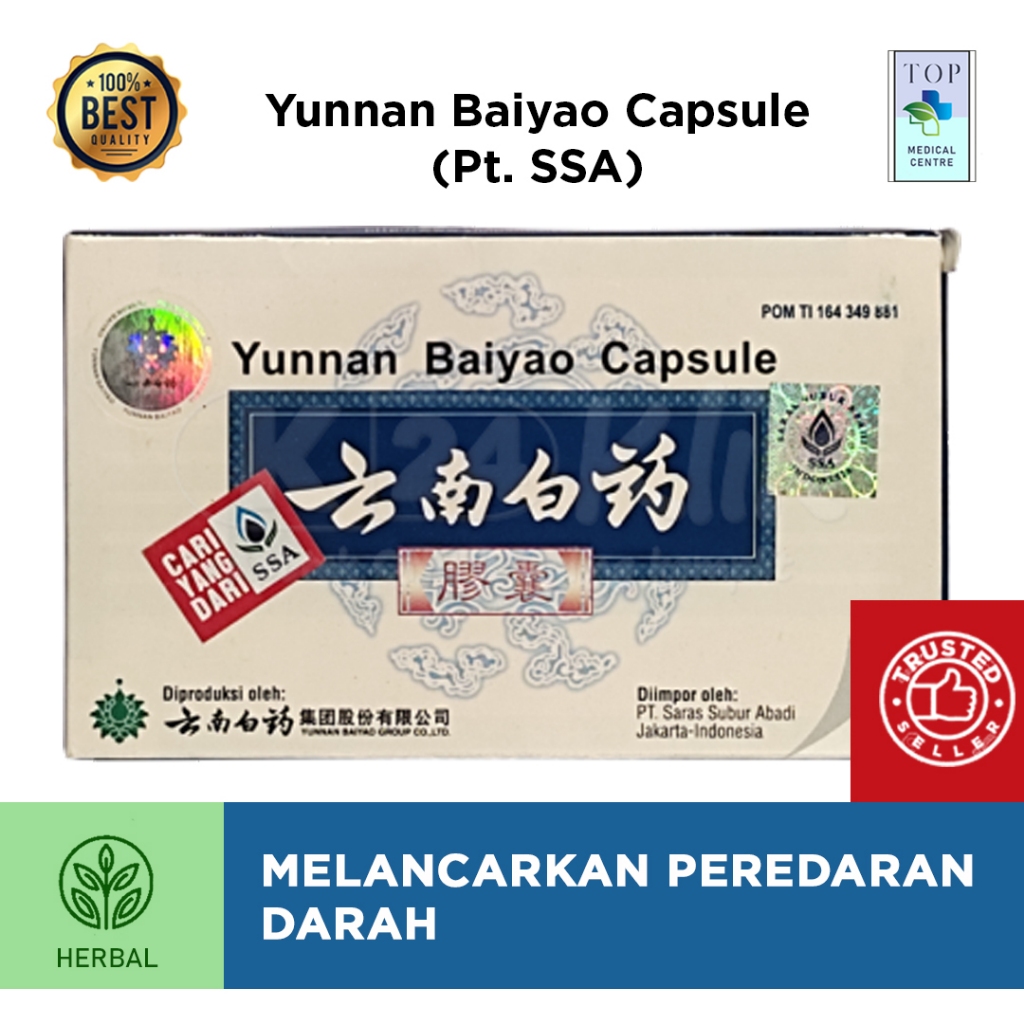 Kapsul Yunnan Baiyao ( PT. SARAS SUBUR ABADI)