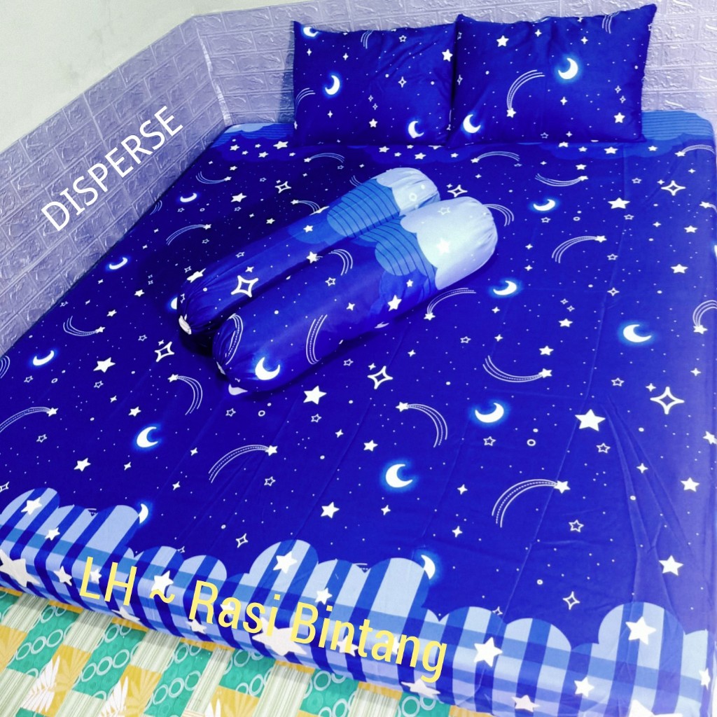 SPREI HOMEMADE MURAH MOTIF RASI BINTANG