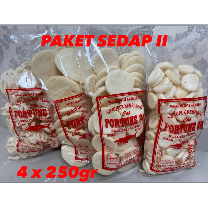 

PAKET 1KG SEDAP II KEMPLANG 4BKS ( SANGGUL, PESER,KANCING,MINI)