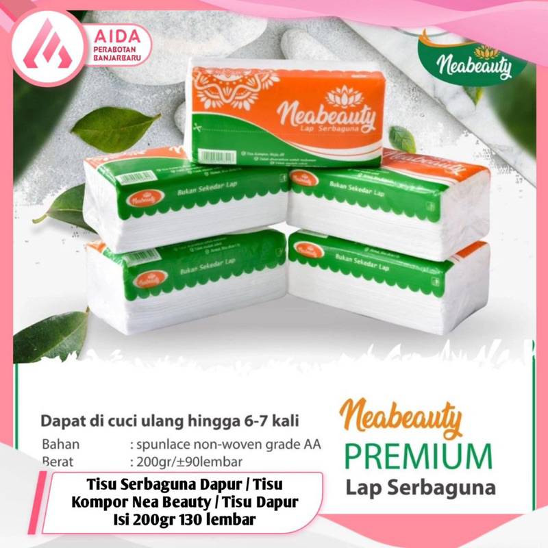 Tisu Serbaguna Dapur / Tisu Kompor Nea Beauty / Tisu Dapur Serbaguna Tisu Kompor Lap Bisa Dicuci / T