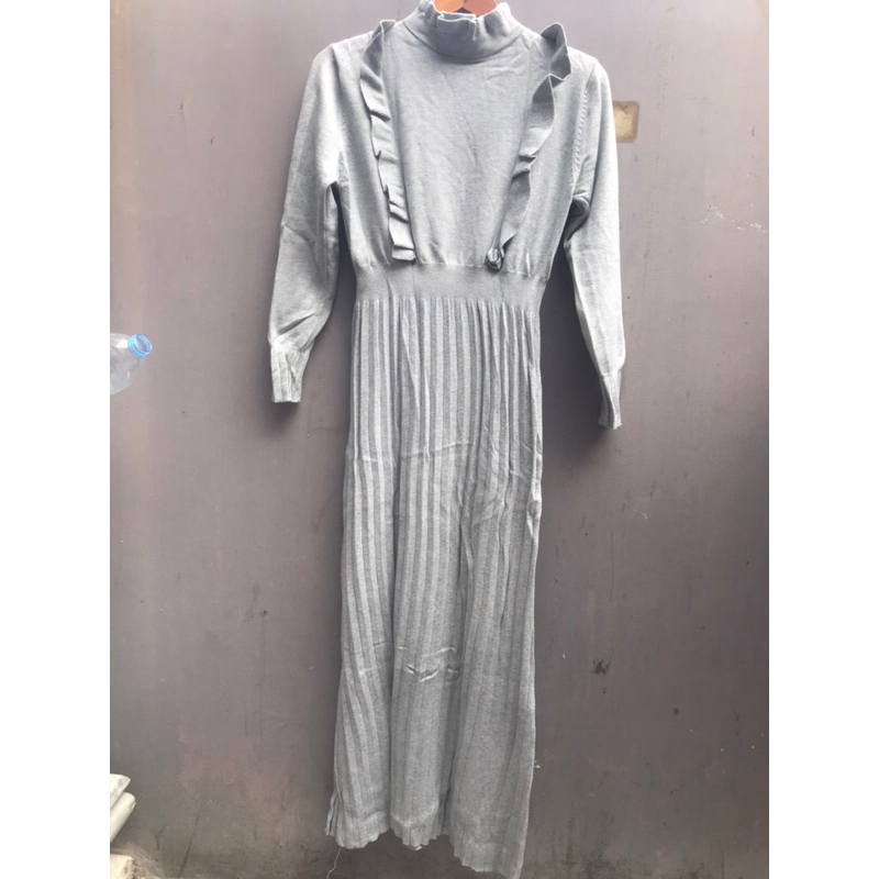 GAMIS PLISKET RAJUT IMPORT BKK