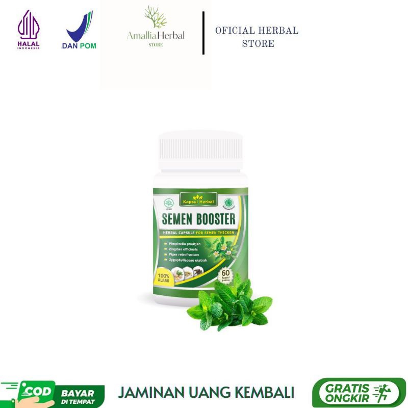 SEMEN BOOSTER - Pengental Sperma Encer Penyubur Sperma Pria Asli Original