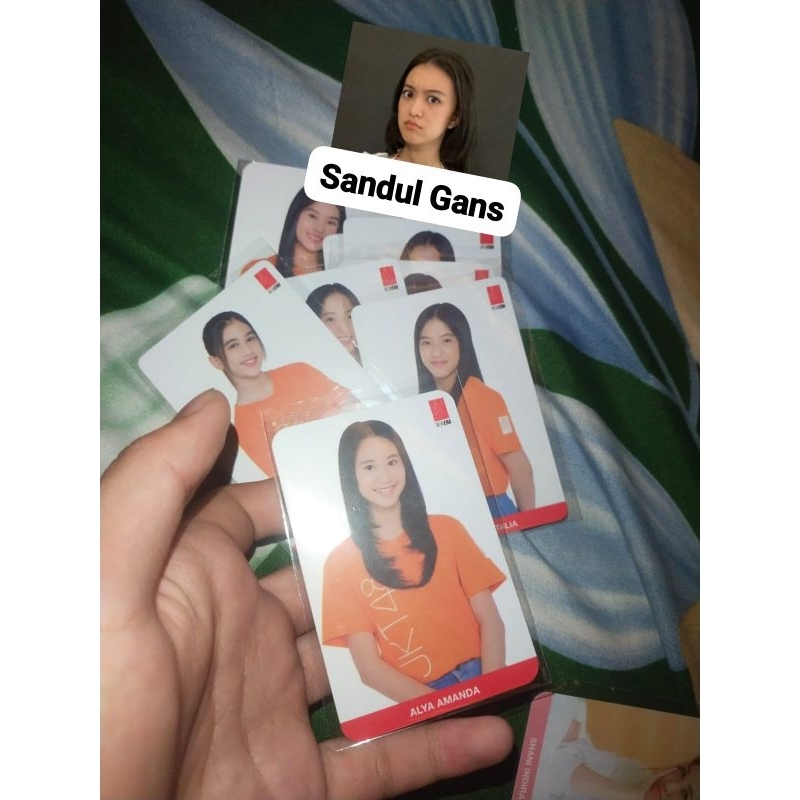 Photocard JKT48 Ntsy Gen 11 Michie Cahty Gendis Gracie Greesel Chelsea Celine Dena Desy Anin Cynthia