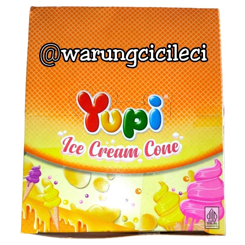 

YUPI ICE CREAM CONE 6g x 24pcs