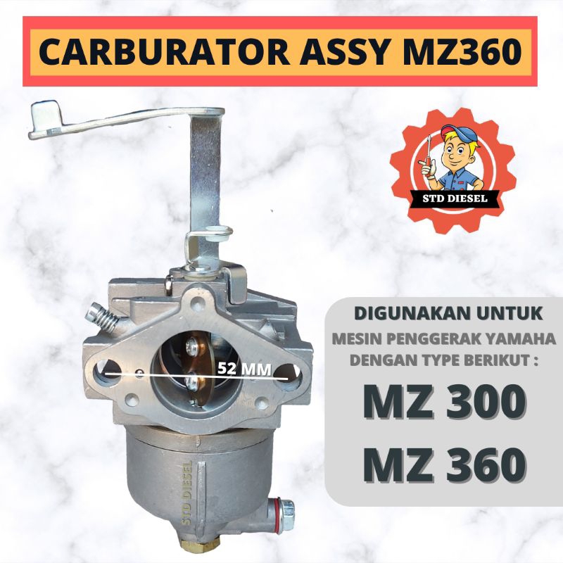 CARBURATOR UNTUK MESIN MERK YAMAHA MZ300 MZ360 MZ 300 360 ENGINE MESIN CABURATOR CABURETOR KARBURATO