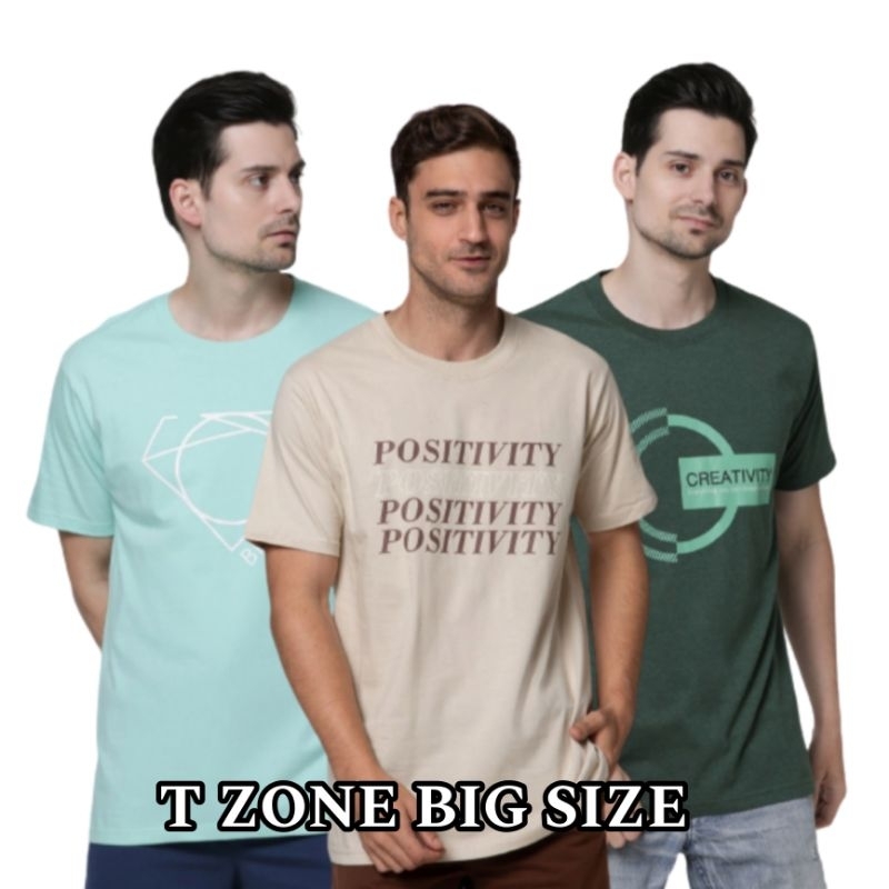 KAOS T ZONE KAOS PRIA KAOS T ZONE BIG SIZE KAOS TZONE ORIGINAL