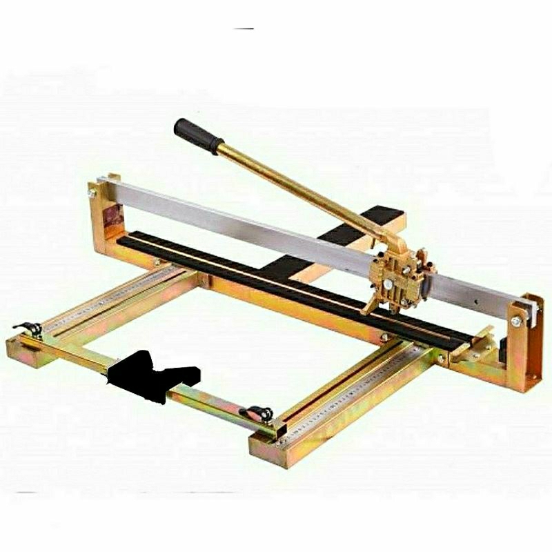 Alat Potong Granit 80 cm manual dorong Kentaro Japan model rel satu Single mata TCT tajam lurus pres