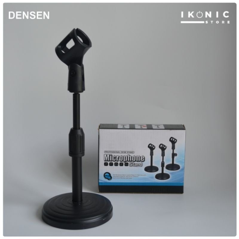 Stand Mic Meja Pendek Densen 42 Original