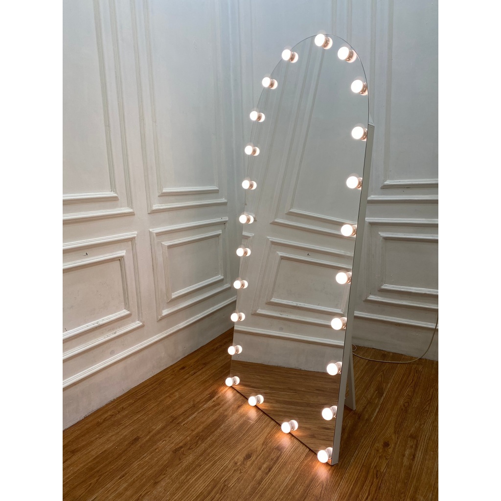 Standing Mirror Oval ukuran 80x180cm by abarrahomedecor