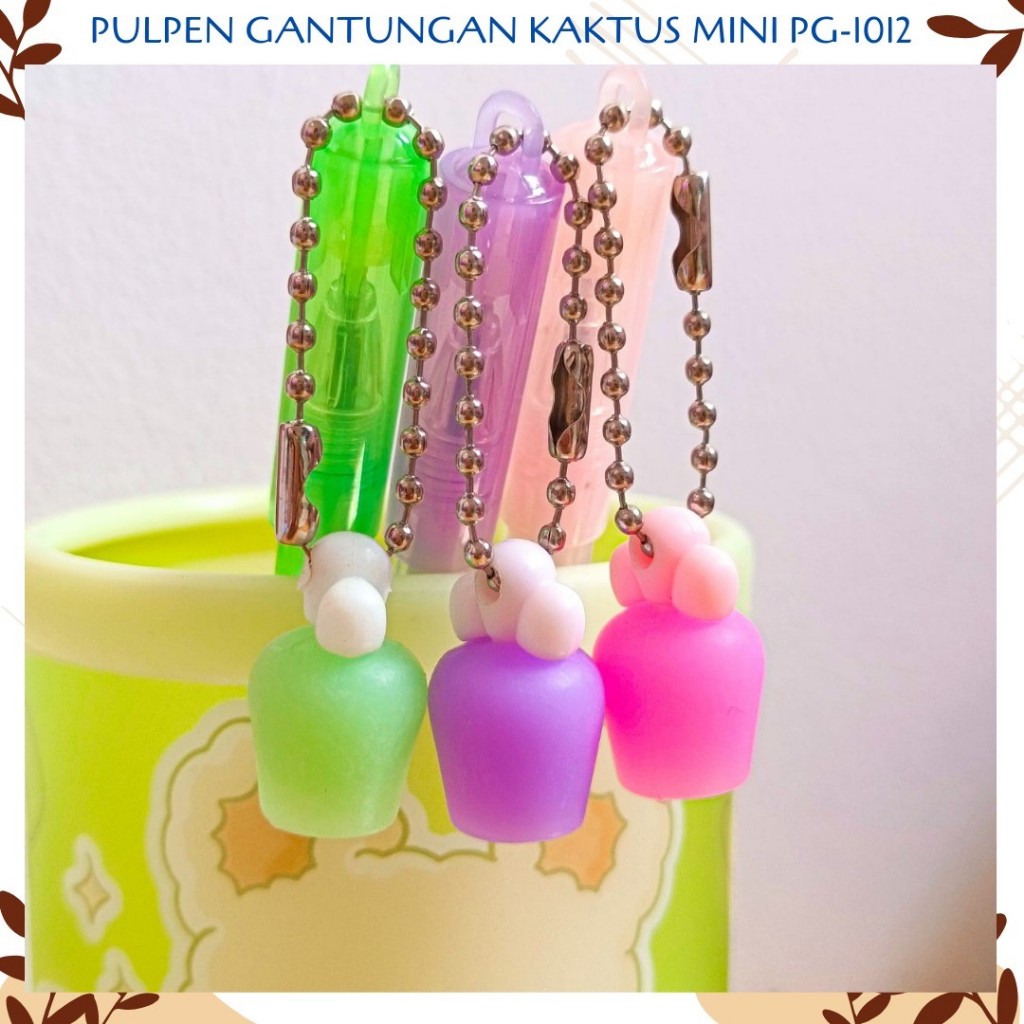 

PULPEN GANTUNGAN KAKTUS MINI PG-1012 CACTUS PLANT CUTE PASTELPEN PENA BOLPEN BOLPOIN ANAK LUCU ALAT TULIS KANTOR SEKOLAH MURAH TERMURAH