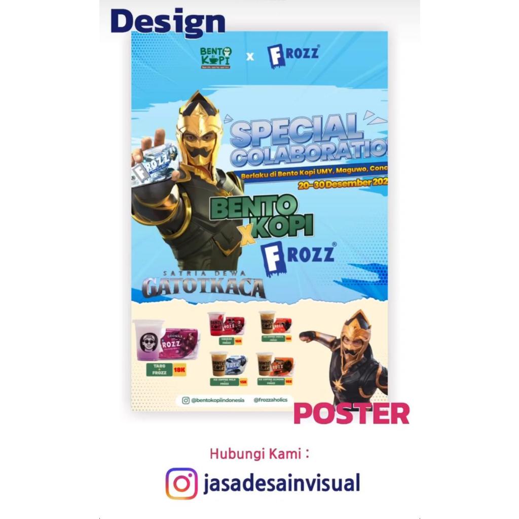 Jasa Desain Visual Online- Poster