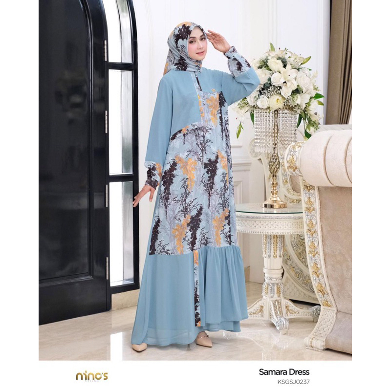 SAMARA dress 0237 gamis ninos design terupdad