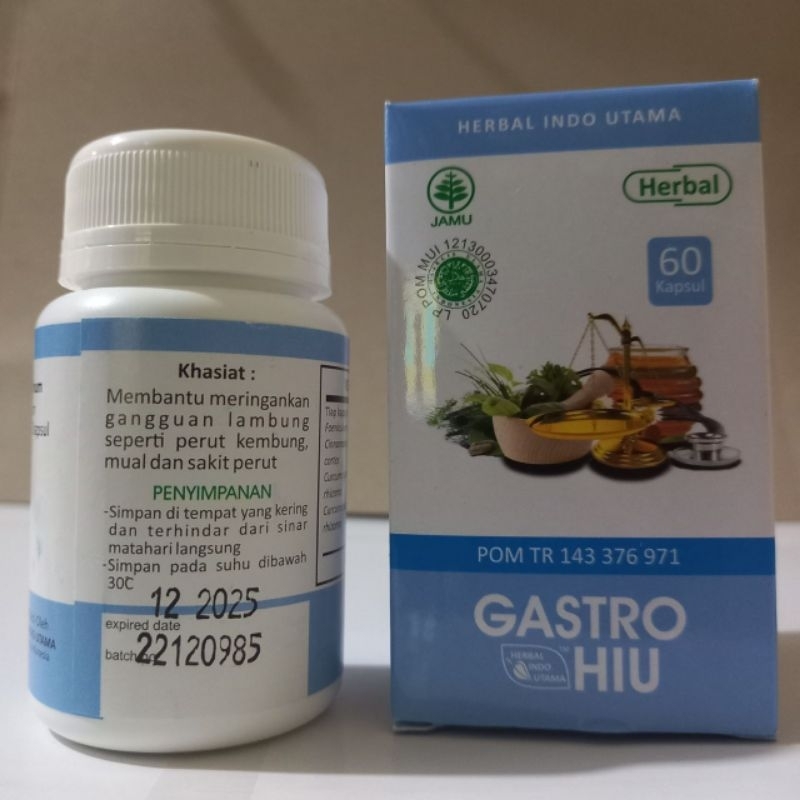 HIU GASTRO HIU HERBAL MAGH KRONIS