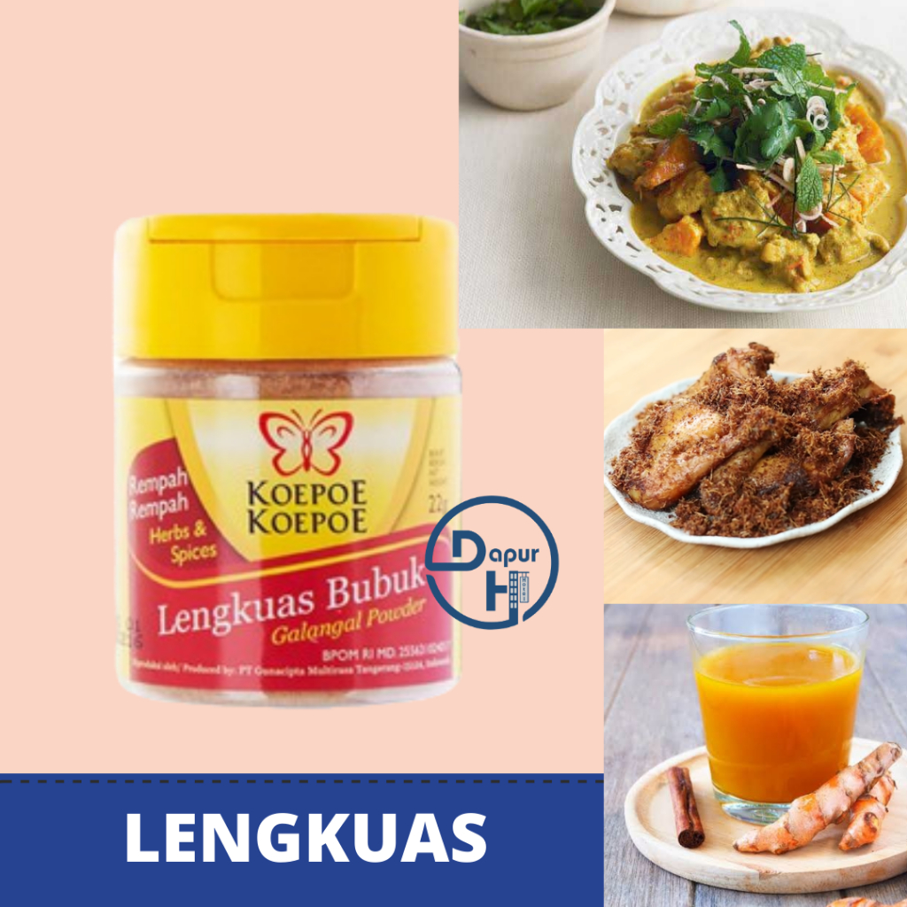 

KOEPOE KOEPOE Lengkuas Bubuk 22 g Halal-