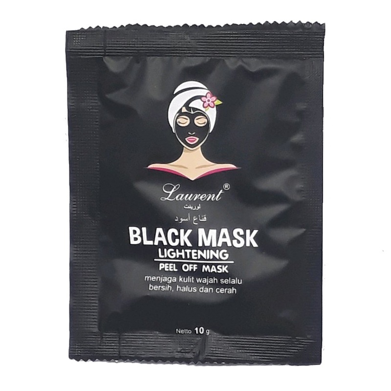 Laurent Peel Mask Black Sachet