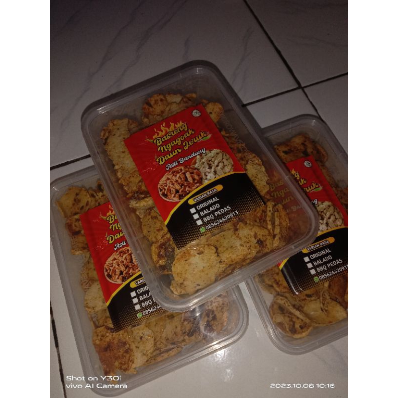

Basreng Ngagoak /Basreng Pedas /Cemilan Pedas Perbox500ml