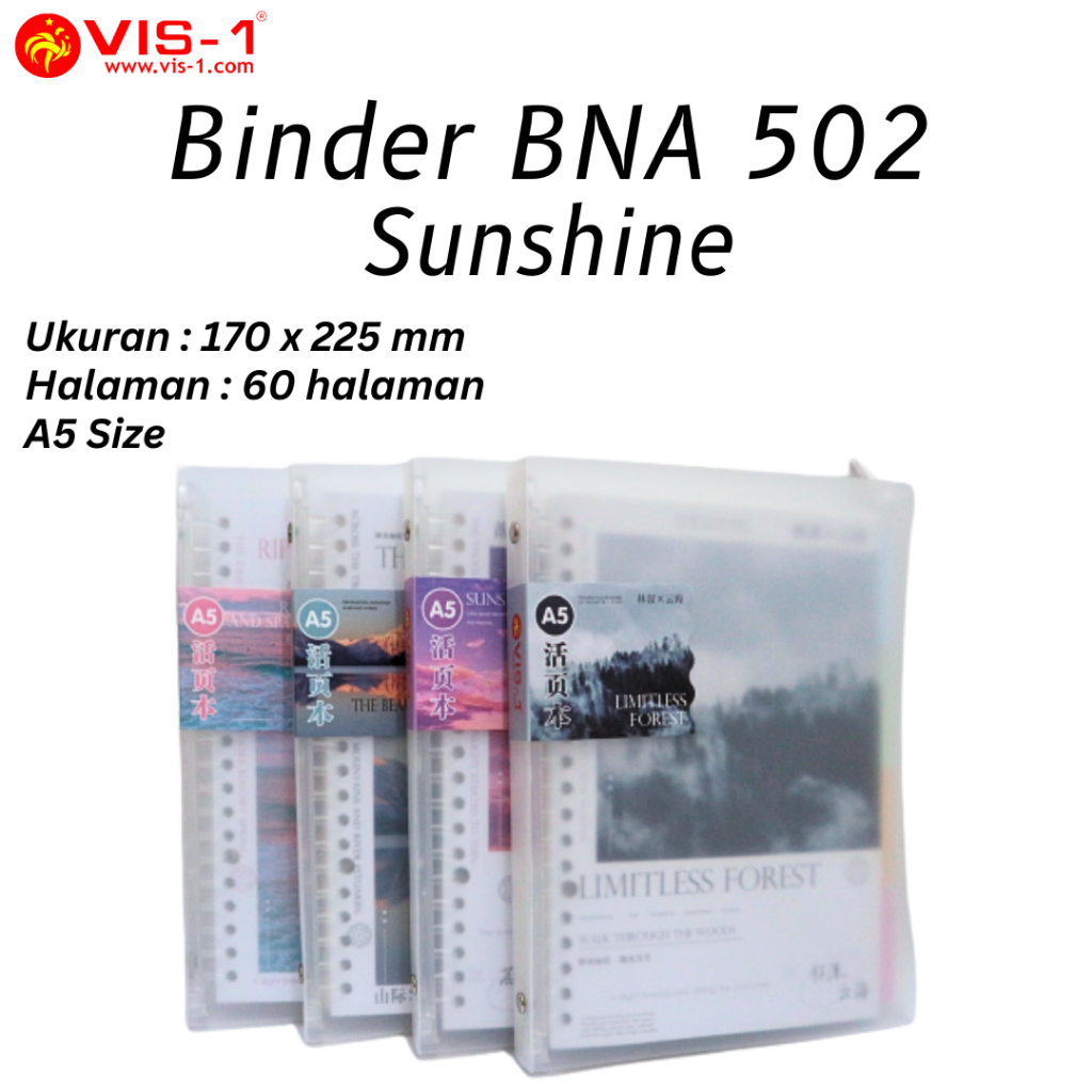 

Binder A5 VIS-1 / 60 Halaman / Motif yang dikirim Random