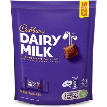 

CADBURY DAIRY MILK POUC 18x4,5G