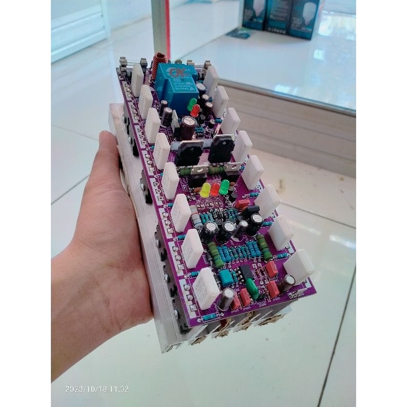 KIT POWER AMPLIFIER SOCL 506 SUPER BALAP 2U 20CM COCOK UNTUK  LAPANGAN