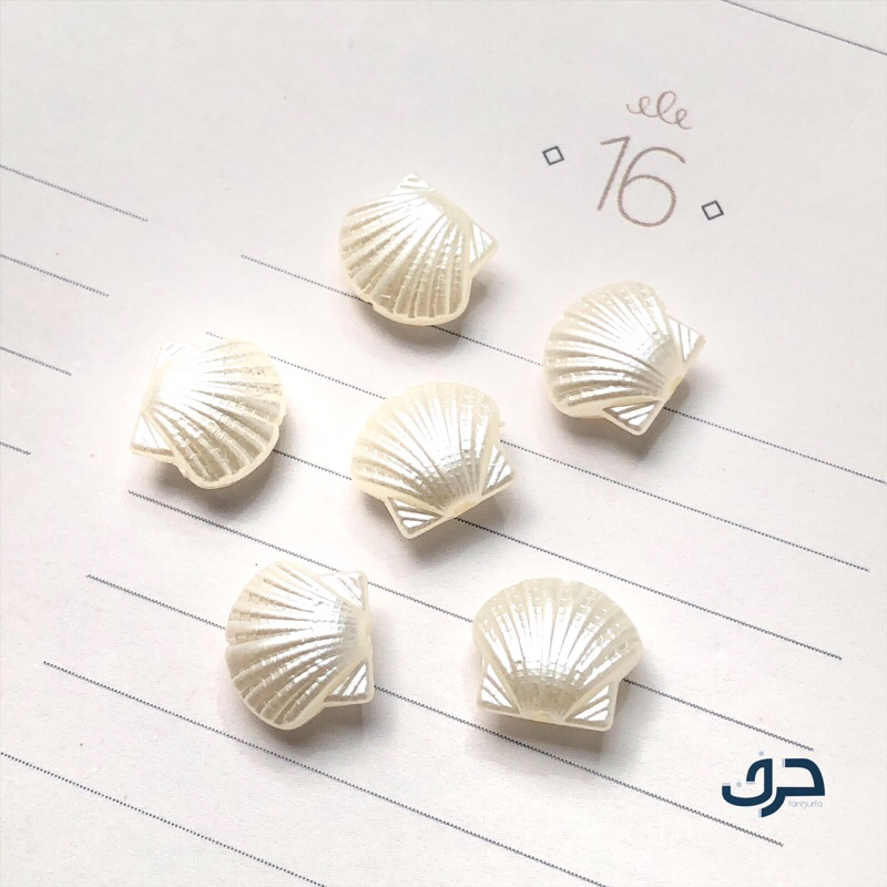 10gr MANIK KERANG IVORY BAHAN DIY GELANG KALUNG