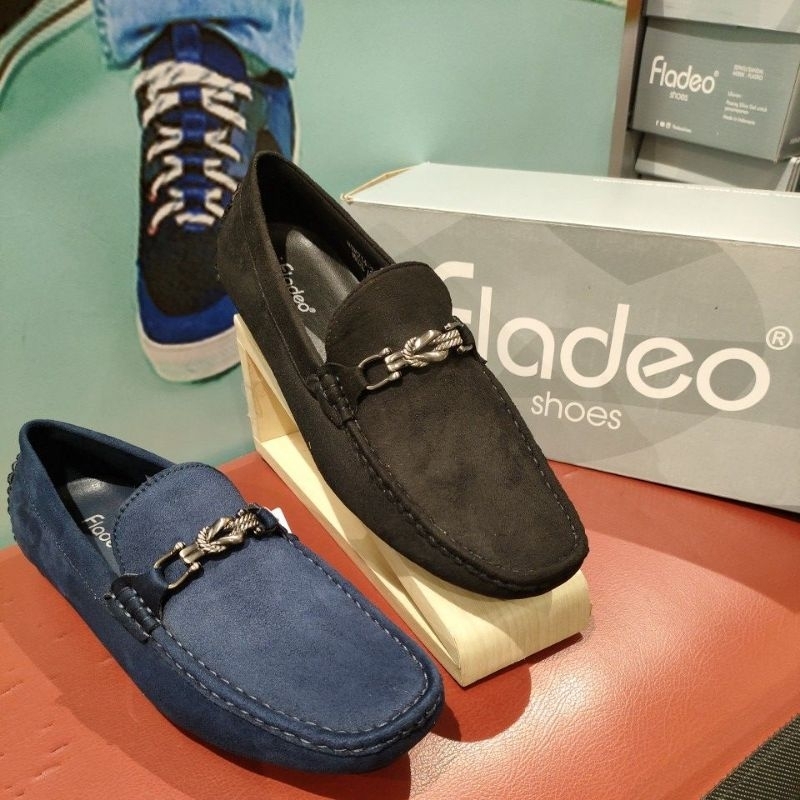 Fladeo sepatu moccasin pria MSM 214-2AH
