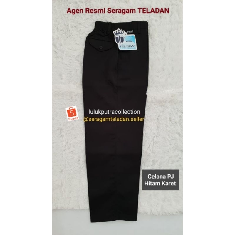 

Celana Panjang Hitam Karet TELADAN/Seragam Sekolah TELADAN/Celana Hitam