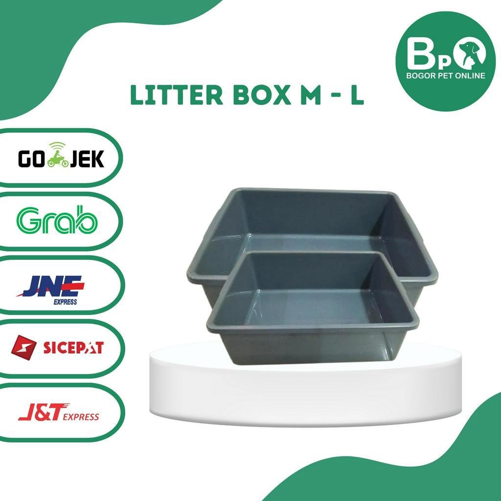 litter box M - litter box M - LITTER BOX KUCING - AKSESORIS KUCING - AKSESORIS HEWAN