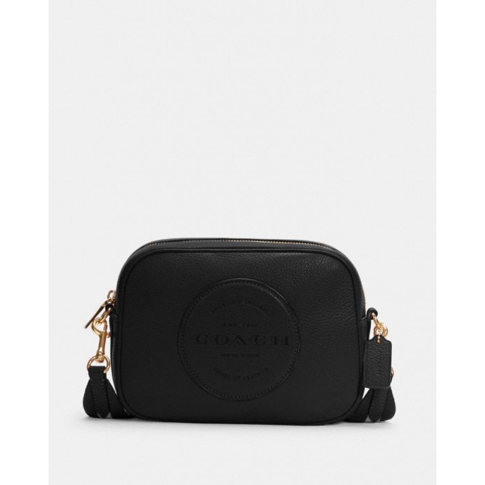 DEMPSEY CAMERA BAG WITH PATCH (COACH C2828) BLACK