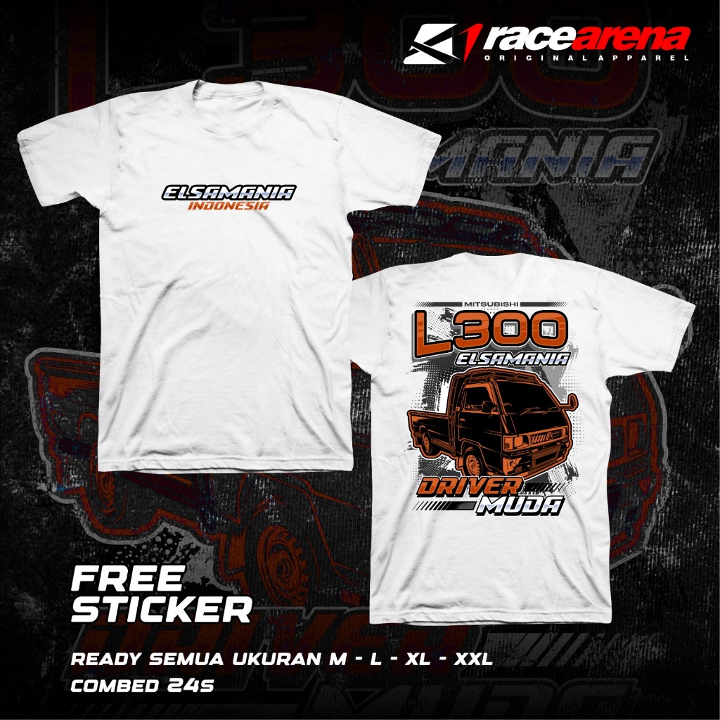 KAOS CUTOM ELSAMANIA L300 DRIVER MUDA RACE ARENA